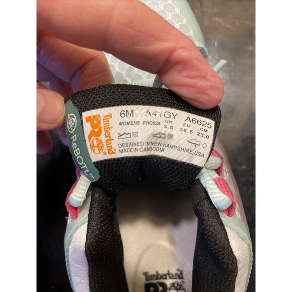 Timberland PRO Womens Radius Blue Safety Shoes Size 6M PRO589 Very nice Conditio - Picture 15 of 16